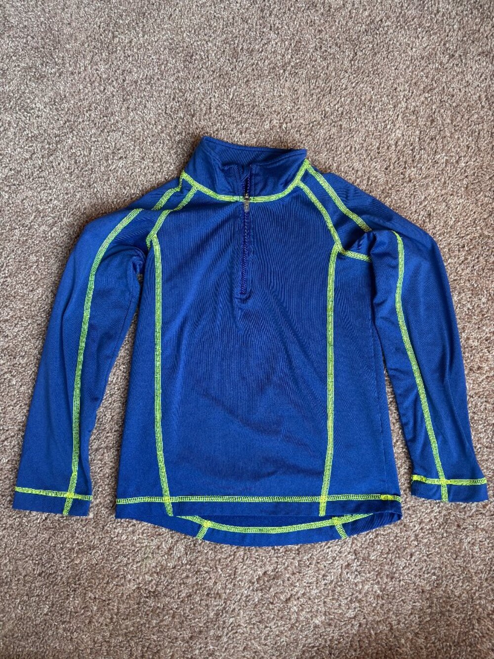 LL Bean Kids Wicked Warm Long Sleeve Expedition Weight Top Size 8